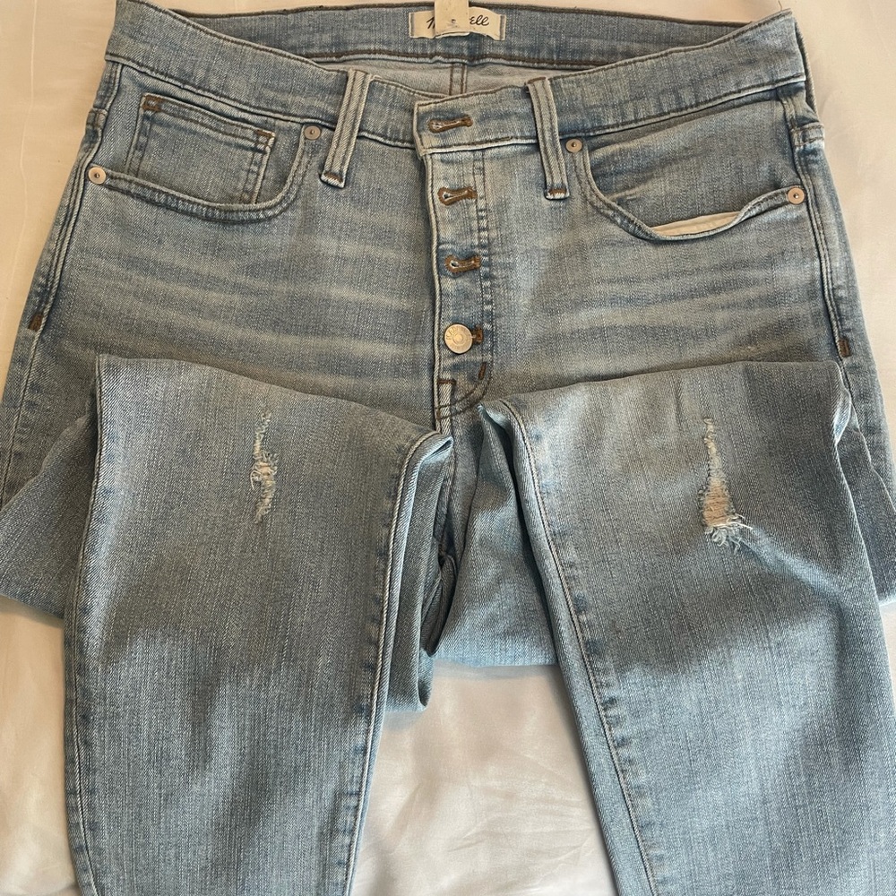 Madewell jeans size 31 skinny high rise